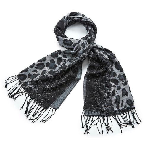 Verde Γυναικείο Κασκόλ 06-0984 Μαύρο